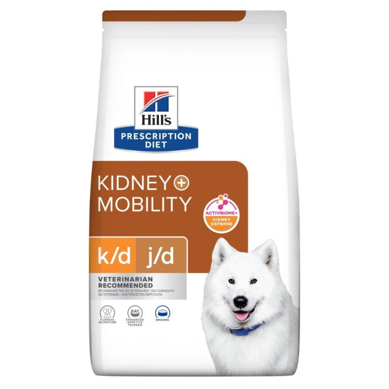 Hill's PD K / D Kidney + Mobility - dry dog food - 4kg