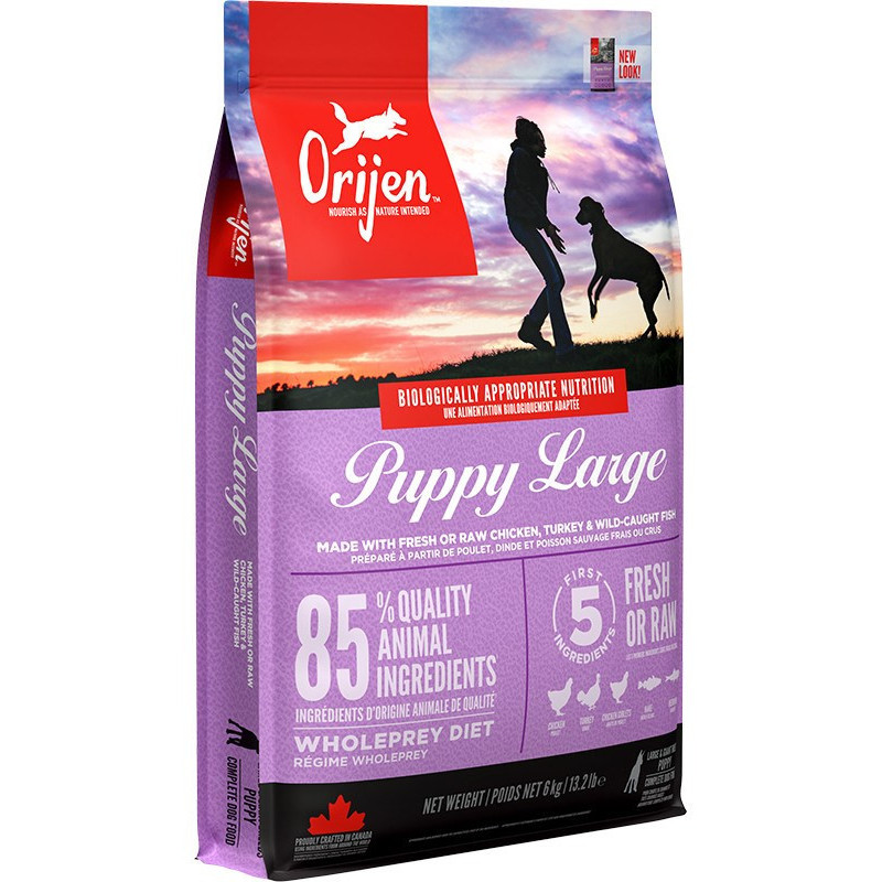 Orijen Puppy Large 6 kg Chicken, Fish, Turkey