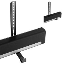 Maclean MC-914 Universal Soundbar Mount garsiakalbio laikiklio tvirtinimas prie televizoriaus iki 15 kg VESA, taupantis 