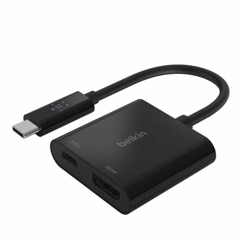 Belkin AVC002BTBK laptop dock / port replicator USB 3.2 Gen 1 (3.1 Gen 1) Type-C Black