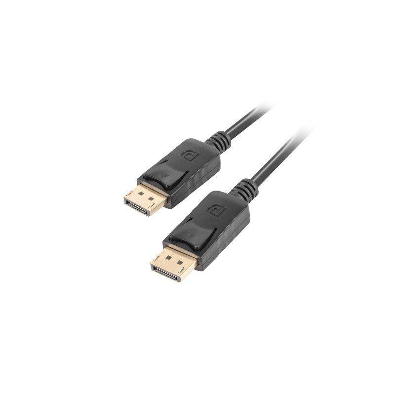 Lanberg CA-DPDP-10CC-0018-BK DisplayPort laidas 1,8 m Juodas