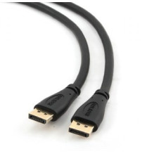 Gembird CC-DP2-10 DisplayPort laidas 3 m Juodas