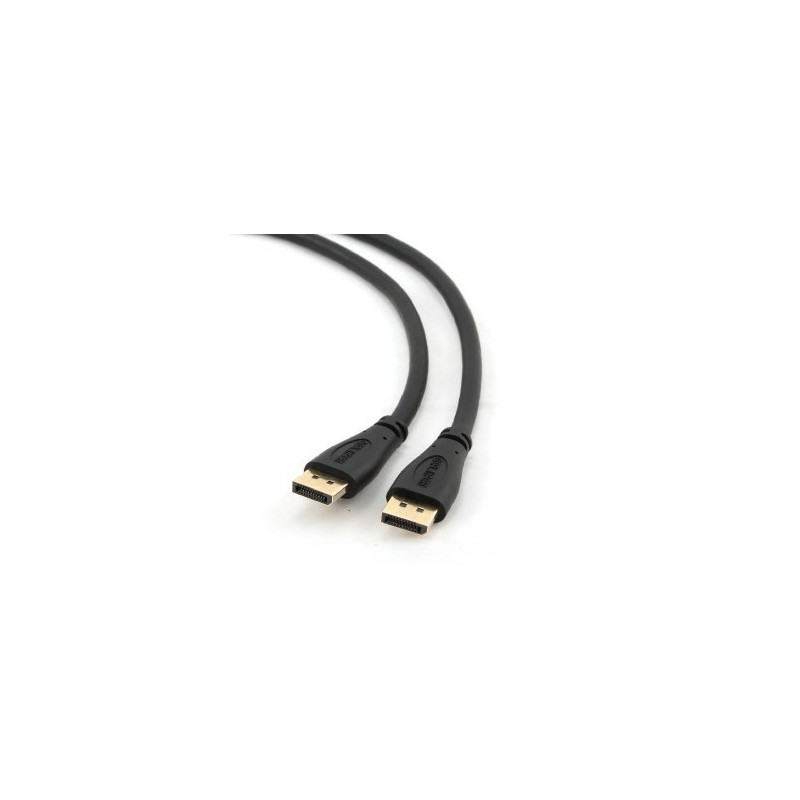 Gembird CC-DP2-10 DisplayPort laidas 3 m Juodas