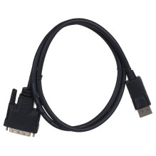 HL HL31914 vaizdo kabelio adapteris 1 m DisplayPort DVI-I Black