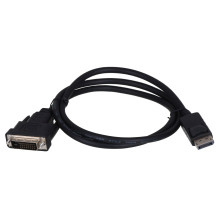 HL HL31914 vaizdo kabelio adapteris 1 m DisplayPort DVI-I Black