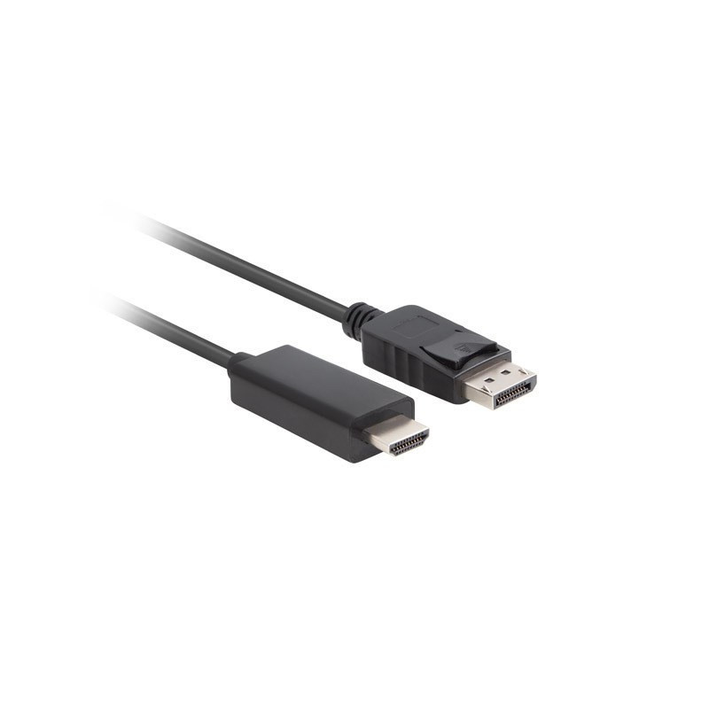 Lanberg CA-DPHD-11CC-0050-BK kabelio lyties keitiklis DisplayPort HDMI Black