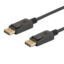 Savio CL-137 DisplayPort laidas 3 m Juodas