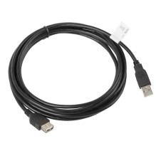 Lanberg CA-USBE-10CC-0030-BK USB laidas USB 2.0 3 m USB A Juoda