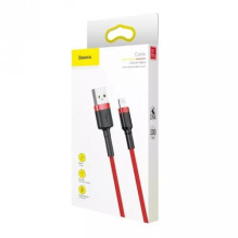 Baseus CALKLF-C09 lightning cable 2 m Red