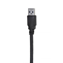 Lanberg CA-USBA-30CU-0010-BK USB kabelis 1m 3.0 USB A juodas