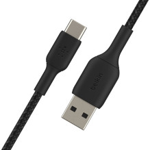 Belkin CAB002BT3MBK USB kabelis 3 m USB A USB C Juodas