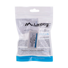 Lanberg AD-RJ45-RJ45-OU5 cable gender changer RJ-45 White