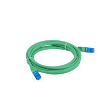 LANBERG PATCHCORD S / FTP CAT.6A 1M GREEN LSZH