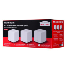 „Mercusys AC1300“ viso namų tinklo „Wi-Fi“ sistema