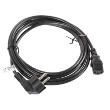 Lanberg CA-C13C-11CC-0050-BK power cable Black 5 m C13 coupler CEE7 / 7