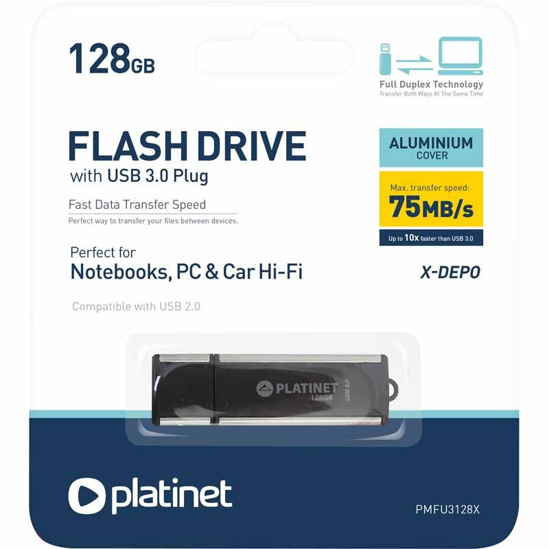 Memory usb drive Platinet 128GB USB 3.2