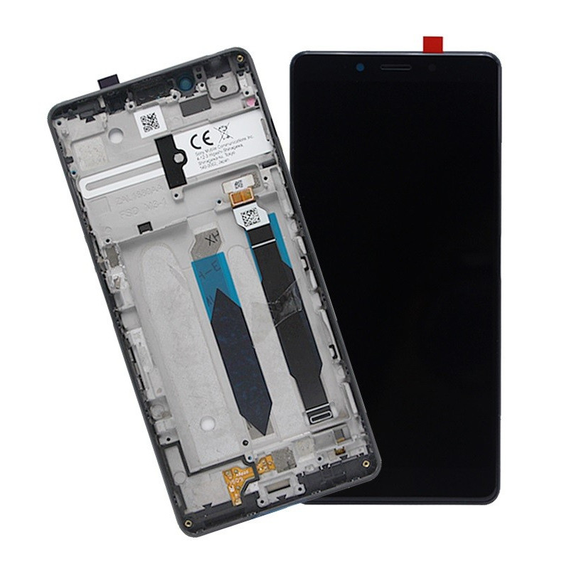 LCD screen Sony i3312 / i4312 L3 2019 with touch screen with frame black original (used Grade B)