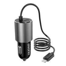 Car charger Dudao (R5Pro) + &quot;lightning&quot; (1xUSB 5V 3.4A) black