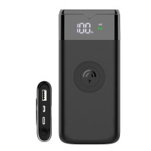 External battery POWER BANK Dudao K13Pro 10000mAh with wireless charging (PD+QC3.0 10W) black