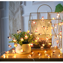 2m LED light garland in the...