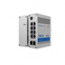 TELTONIKA Industrial 8 Gigabit LAN ports 2 SPF ports unmanaged PoE+ switch