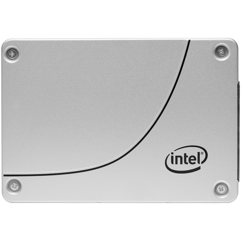 „Intel“ SSD D3-S4520 serija (3,84 TB, 2,5 colio SATA 6 Gb/ s, 3D4, TLC) bendras vienas paketas, MM 99A0D6, EAN: 73585848