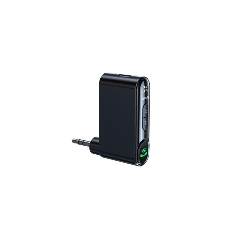 Bluetooth transmiteris BASEUS (BSBA-02) (bluetooth v5.0) juodas