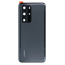 Back cover for Huawei P40 Black original (used Grade C)