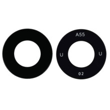 Samsung A356 A35 5G / A556 A55 5G kameros stikliukas Black (lens Ultra Wide) 1pcs (service pack)