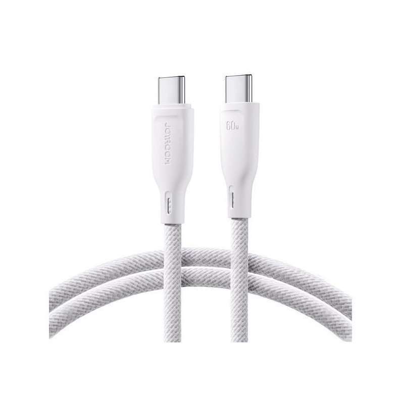 USB cable JOYROOM (S-A34) &quot;USB-C (Type-C) to USB-C (Type-C)&quot; (60W 1m) white