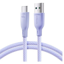 USB cable JOYROOM (S-A34) type-C (100W 3A) 1m purple