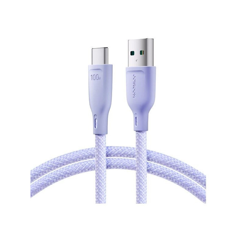 USB cable JOYROOM (S-A34) type-C (100W 3A) 1m purple