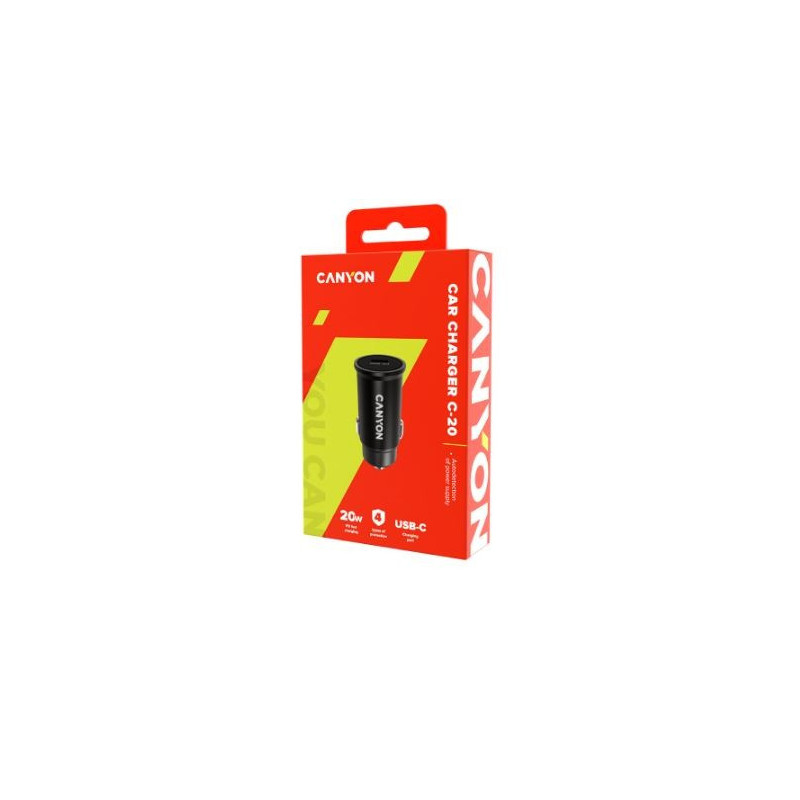 Car charger CANYON (CNS-CCA20B) black