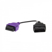 Adapter A4, OBD1-16 pin to OBD2 standard 16 pin for Alfa Romeo, Fiat etc.