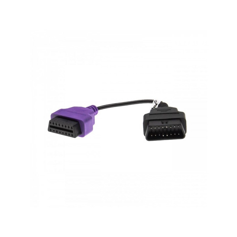 Adapter A4, OBD1-16 pin to OBD2 standard 16 pin for Alfa Romeo, Fiat etc.