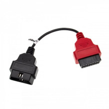 Adapter A2, OBD1-16 pin to OBD2 standard 16 pin for Alfa Romeo, Fiat etc.