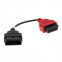 Adapter A2, OBD1-16 pin to OBD2 standard 16 pin for Alfa Romeo, Fiat etc.