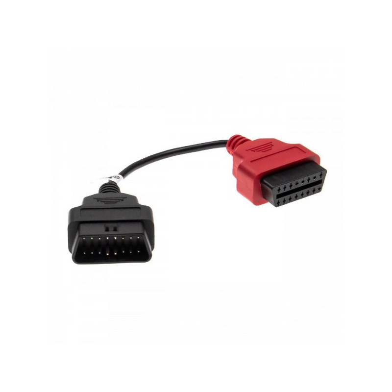 Adapter A2, OBD1-16 pin to OBD2 standard 16 pin for Alfa Romeo, Fiat etc.