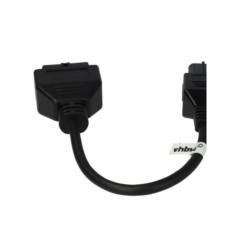 Adapter / diagnostic connector 6pin to 16pin OBD2 for Husqvarna etc.