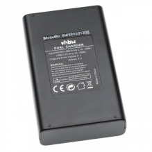 Dual USB charger for Panasonic battery DMW-BLC12 etc.