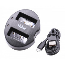 Dual USB charger for Fuji battery NP-W126