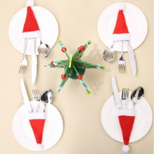 Christmas hat for tableware...