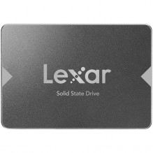 Lexar® 1TB NS100 2,5 colio SATA (6 Gb/ s) kietojo kūno diskas, iki 550 MB/ s skaitymo ir 500 MB/ s rašymo, EAN: 84336711