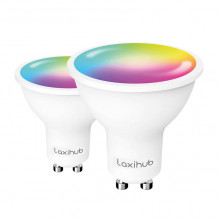 Išmanioji LED lemputė Laxihub LAGU10S (2 pakuotės) WiFi Bluetooth Tuya