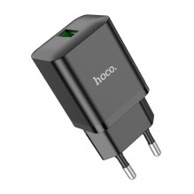 Įkroviklis Hoco N26 USB-A Quick Charge 3.0 18W juodas