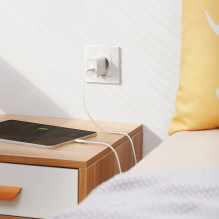 Įkroviklis Ugreen CD127 USB-C 30W baltas