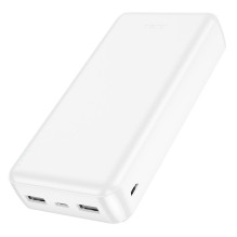 Išorinė baterija Power Bank Hoco J100A 2xUSB-A 20000mAh balta