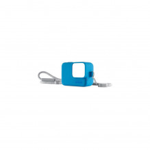 Silikonis dėklas - GoPro Sleeve & Lanyard (Blue)