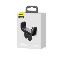 Phone holder Baseus Steel Cannon Air Outlet black SUGP-01