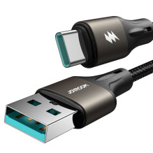 USB kabelis Joyroom SA25-AC3 USB to USB-C 3A 2.0m juodas